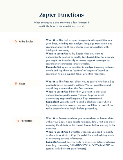 Zapier Automations for Beginners